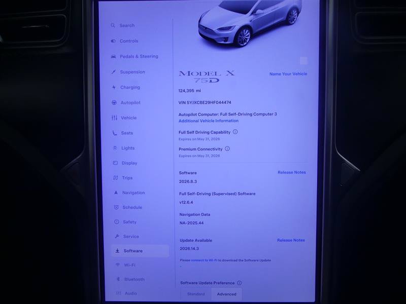 Used 2017 Tesla Model X 100D AWD/4WD image 11