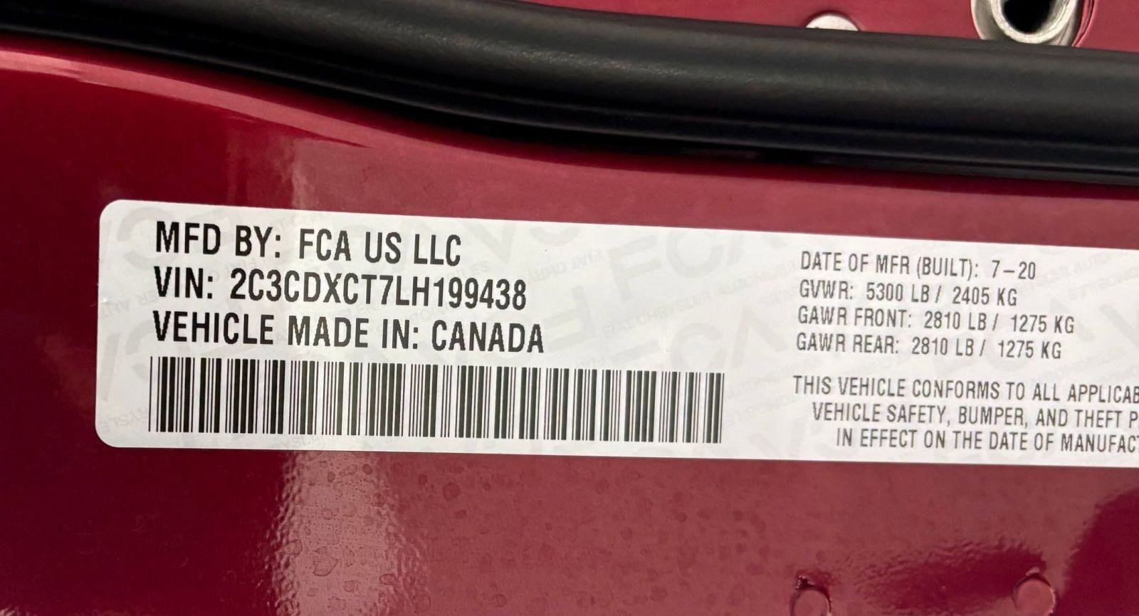 Used 2020 Dodge Charger R/T w/ Navigation & Travel Group image 17