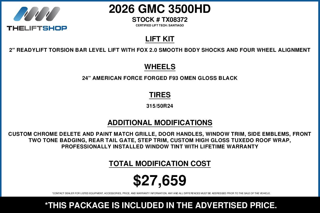 Used 2026 GMC Sierra 3500 Denali Ultimate AWD/4WD image 2