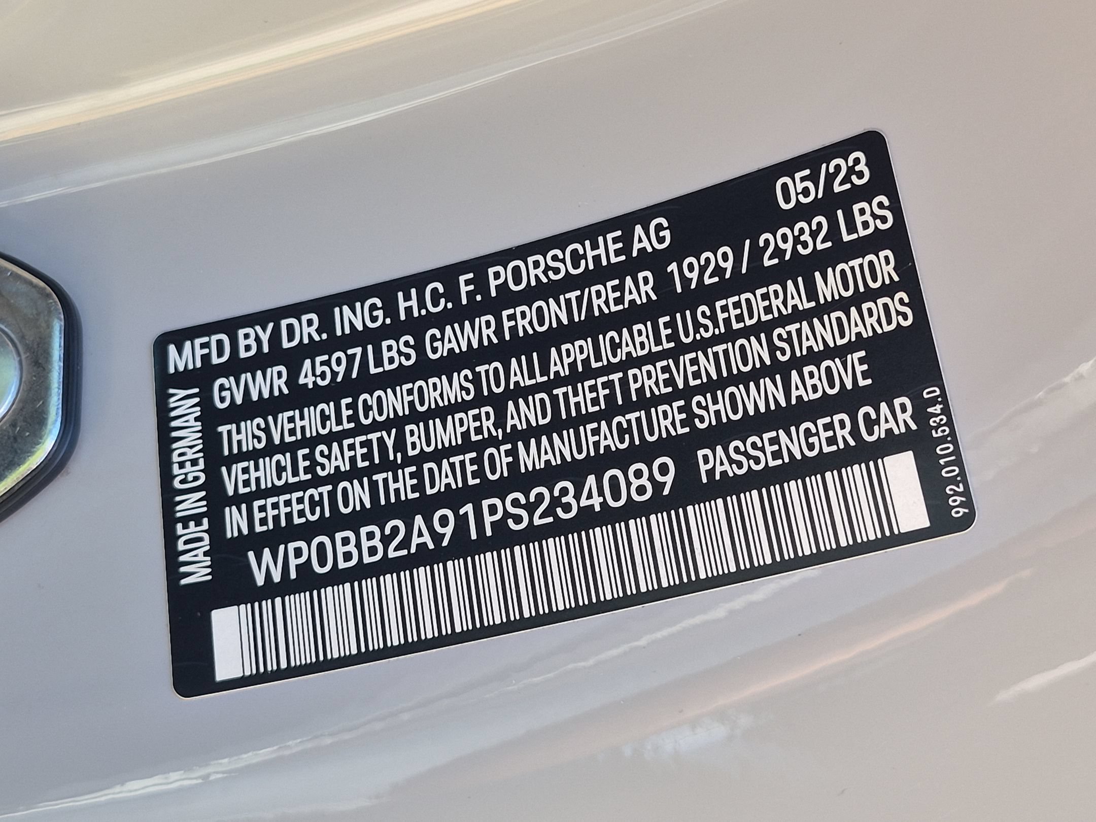 Certified 2023 Porsche 911 Targa 4 GTS AWD/4WD image 38