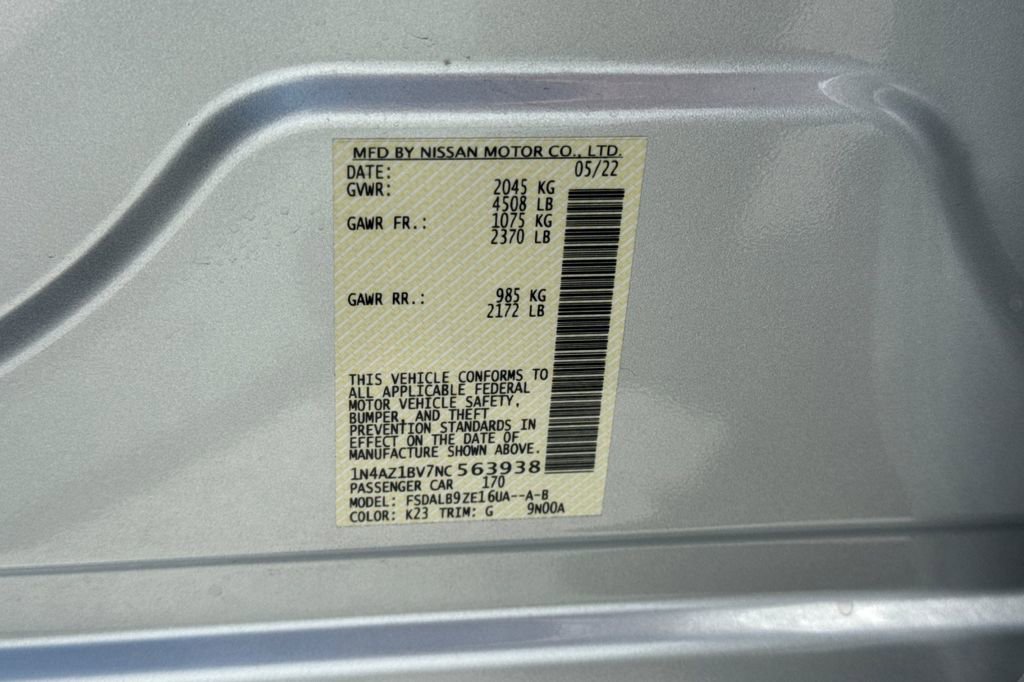 Used 2022 Nissan Leaf S FWD image 27