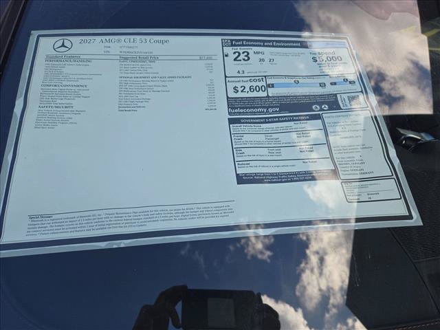 New 2027 Mercedes-Benz CLE 53 AMG 4MATIC Coupe image 14