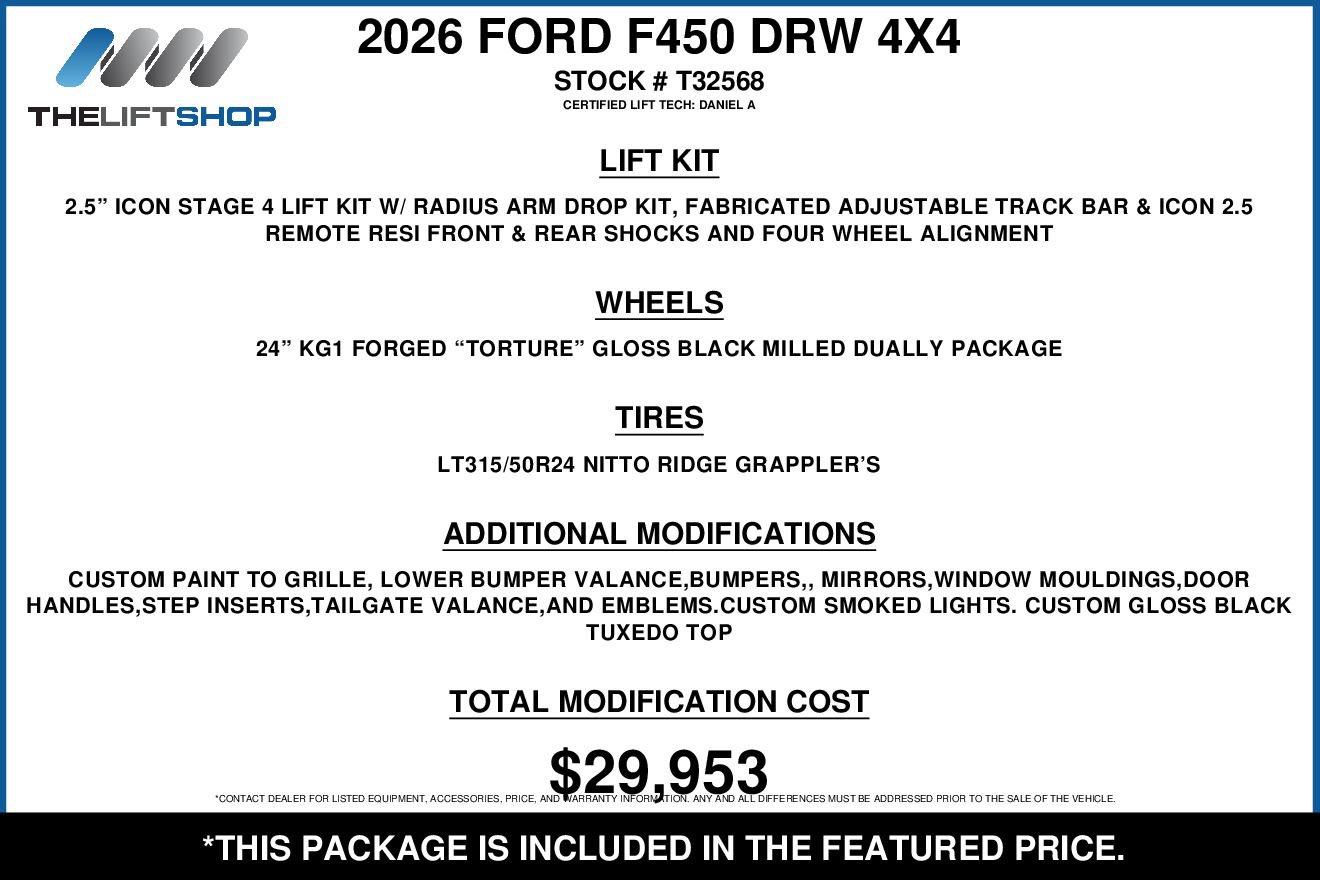 Used 2026 Ford F450 Platinum AWD/4WD image 2