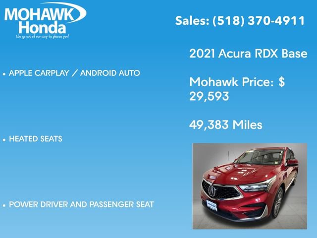 Used 2021 Acura RDX AWD w/ Technology Package image 14