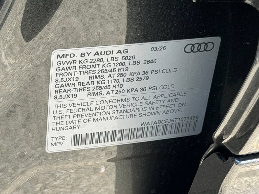 New 2026 Audi Q3 quattro 2.0T AWD/4WD image 26