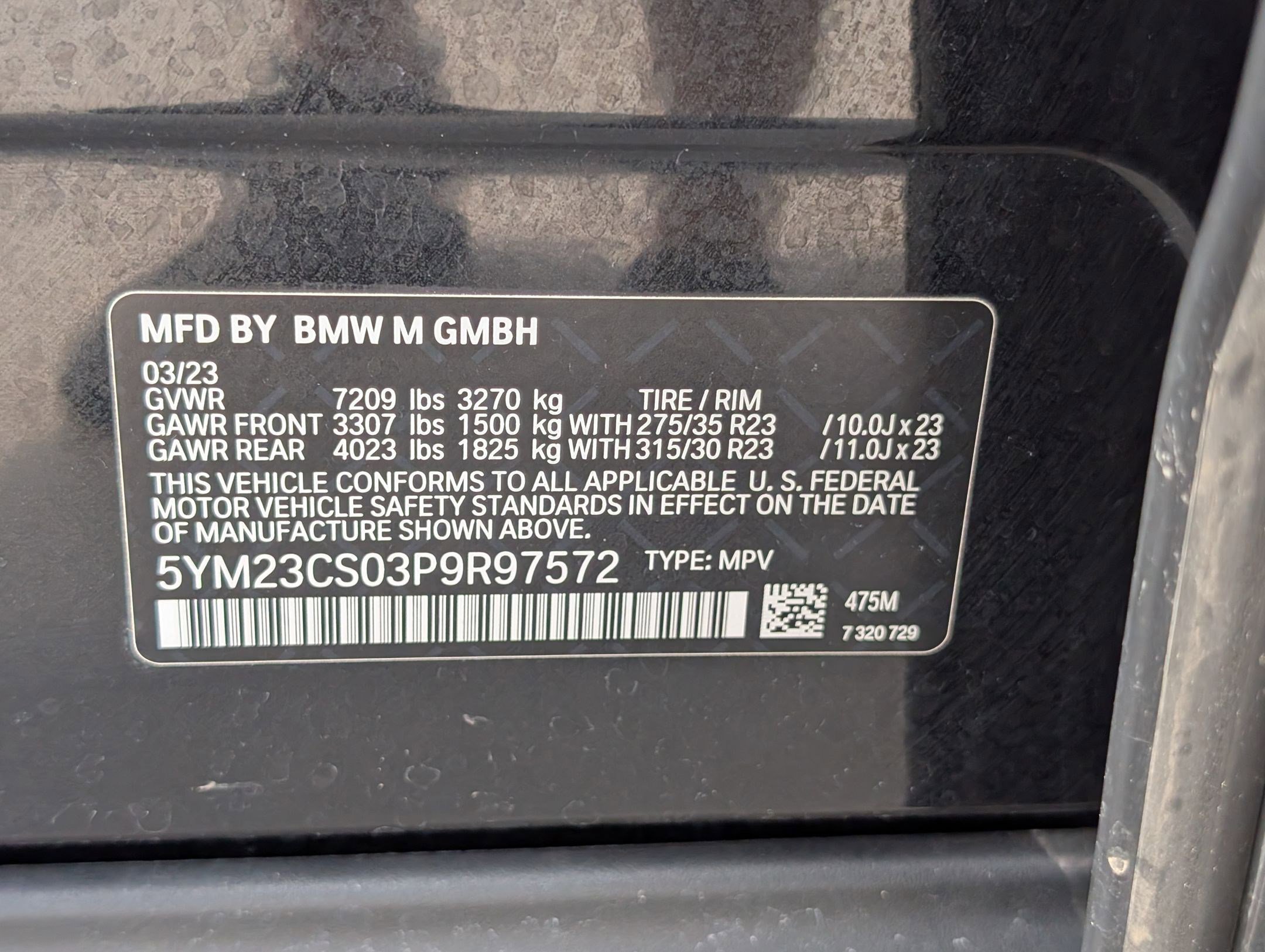 Used 2023 BMW XM AWD/4WD image 32