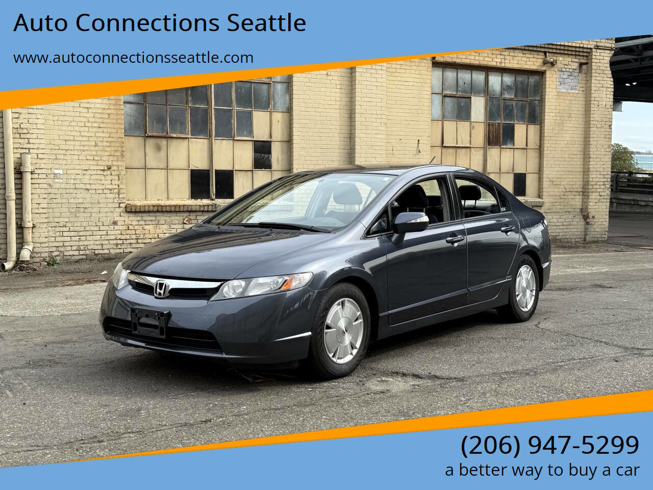 Used 2007 Honda Civic Hybrid Sedan image 1