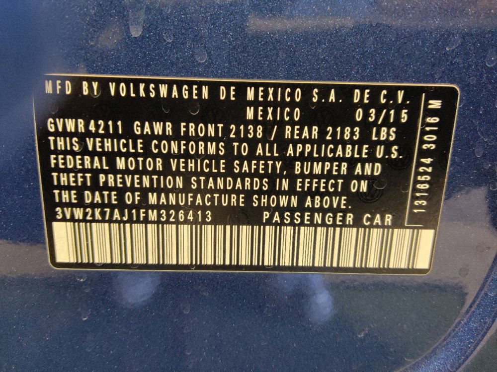 Used 2015 Volkswagen Jetta S FWD image 33