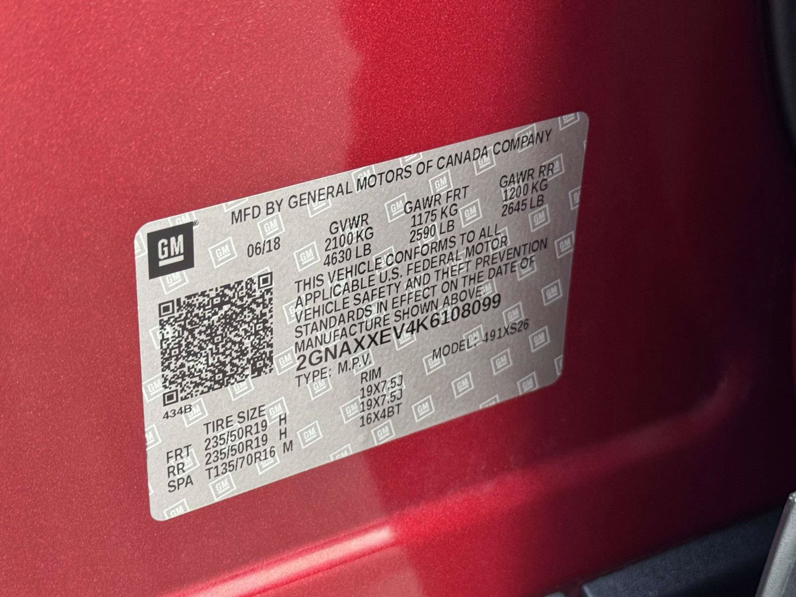 Used 2019 Chevrolet Equinox Premier AWD/4WD image 28