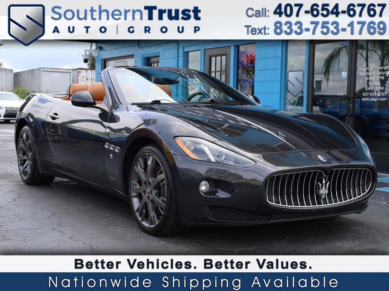 Used 2015 Maserati GranTurismo Convertible