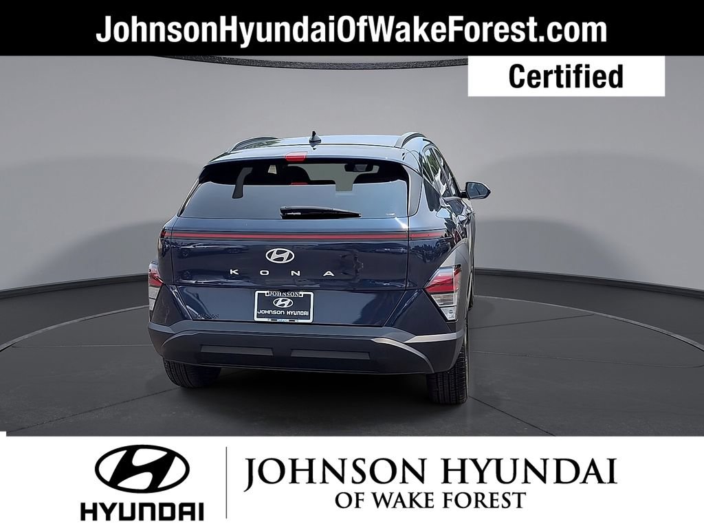 Certified 2024 Hyundai Kona SEL FWD image 3