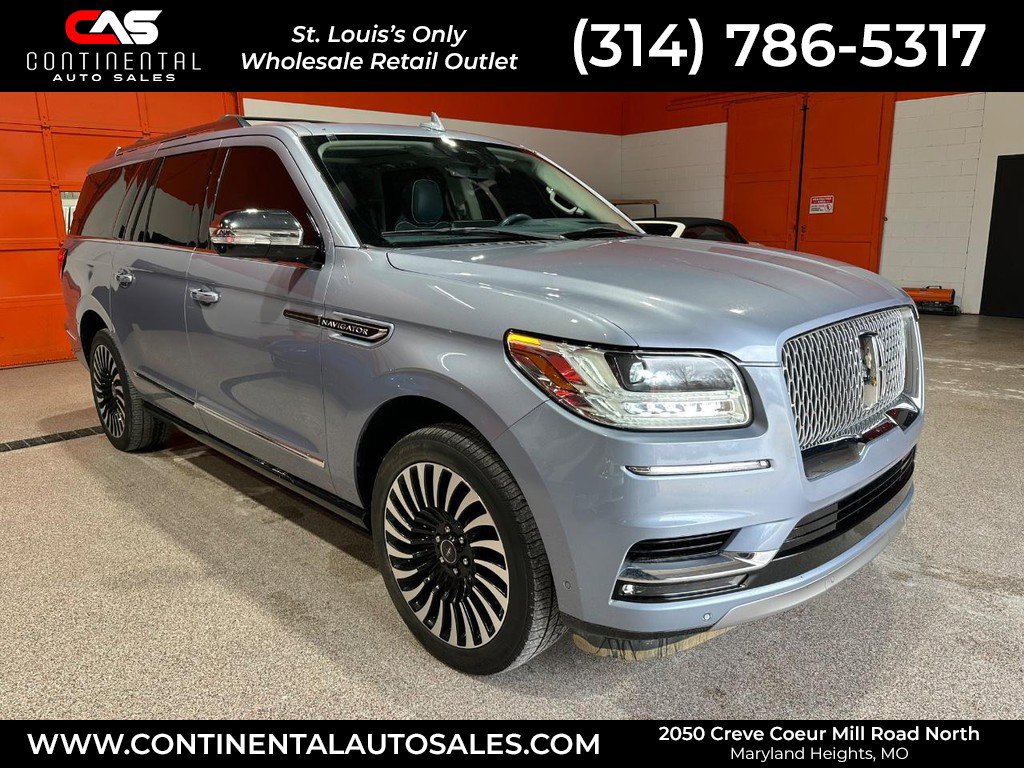Used 2021 Lincoln Navigator L Black Label w/ Cargo Convenience Package AWD/4WD image 1