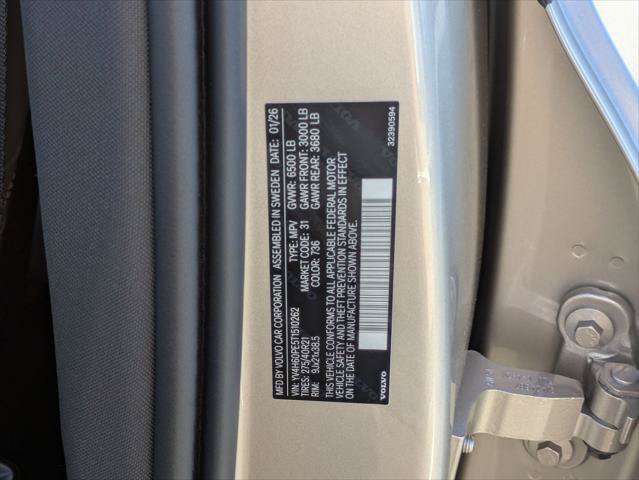 New 2026 Volvo XC90 T8 Plus w/ Protection Package Premier AWD/4WD image 15