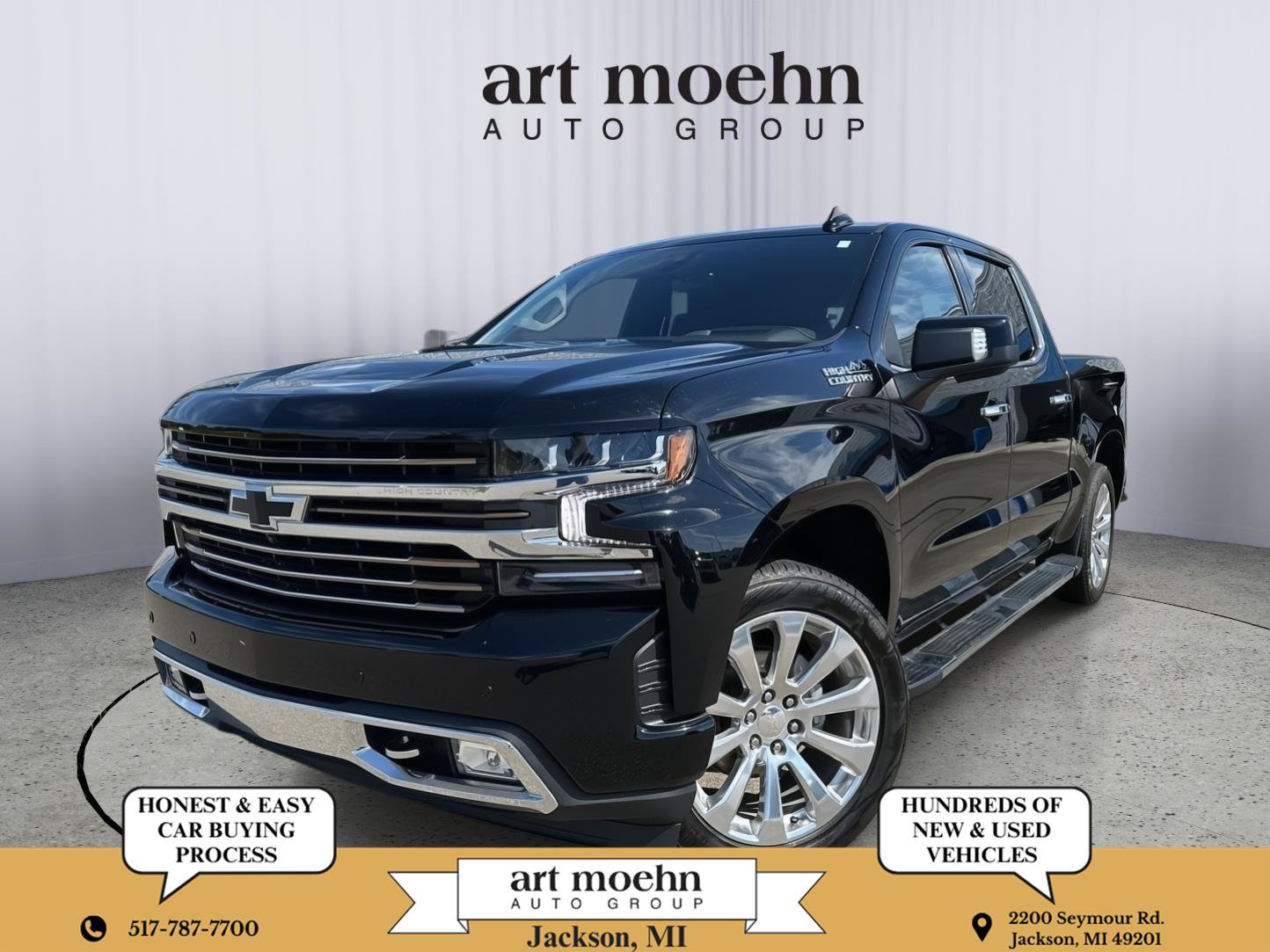 Used 2021 Chevrolet Silverado 1500 High Country w/ Technology Package