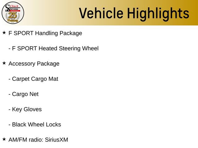 Used 2022 Lexus RX 350 F Sport w/ Accessory Package image 7