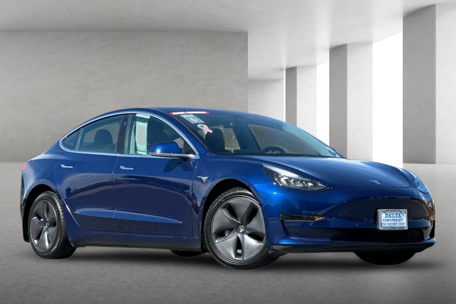 Used 2019 Tesla Model 3 Long Range AWD/4WD image 1