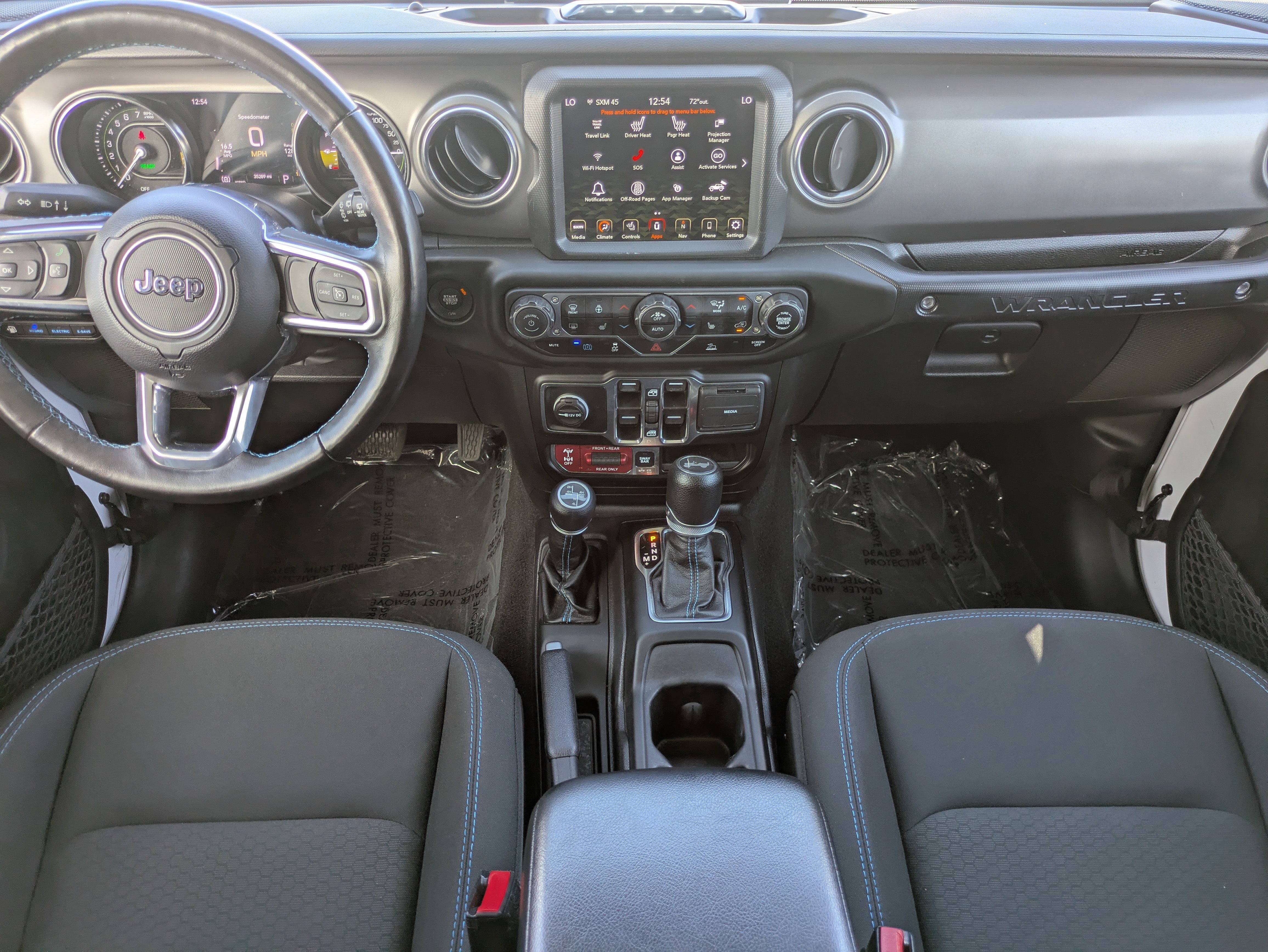 Used 2023 Jeep Wrangler Unlimited Rubicon 4xe w/ Cold Weather Group image 9