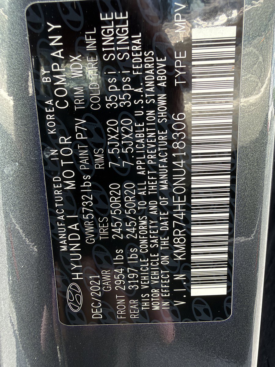Used 2022 Hyundai Palisade Calligraphy FWD image 39