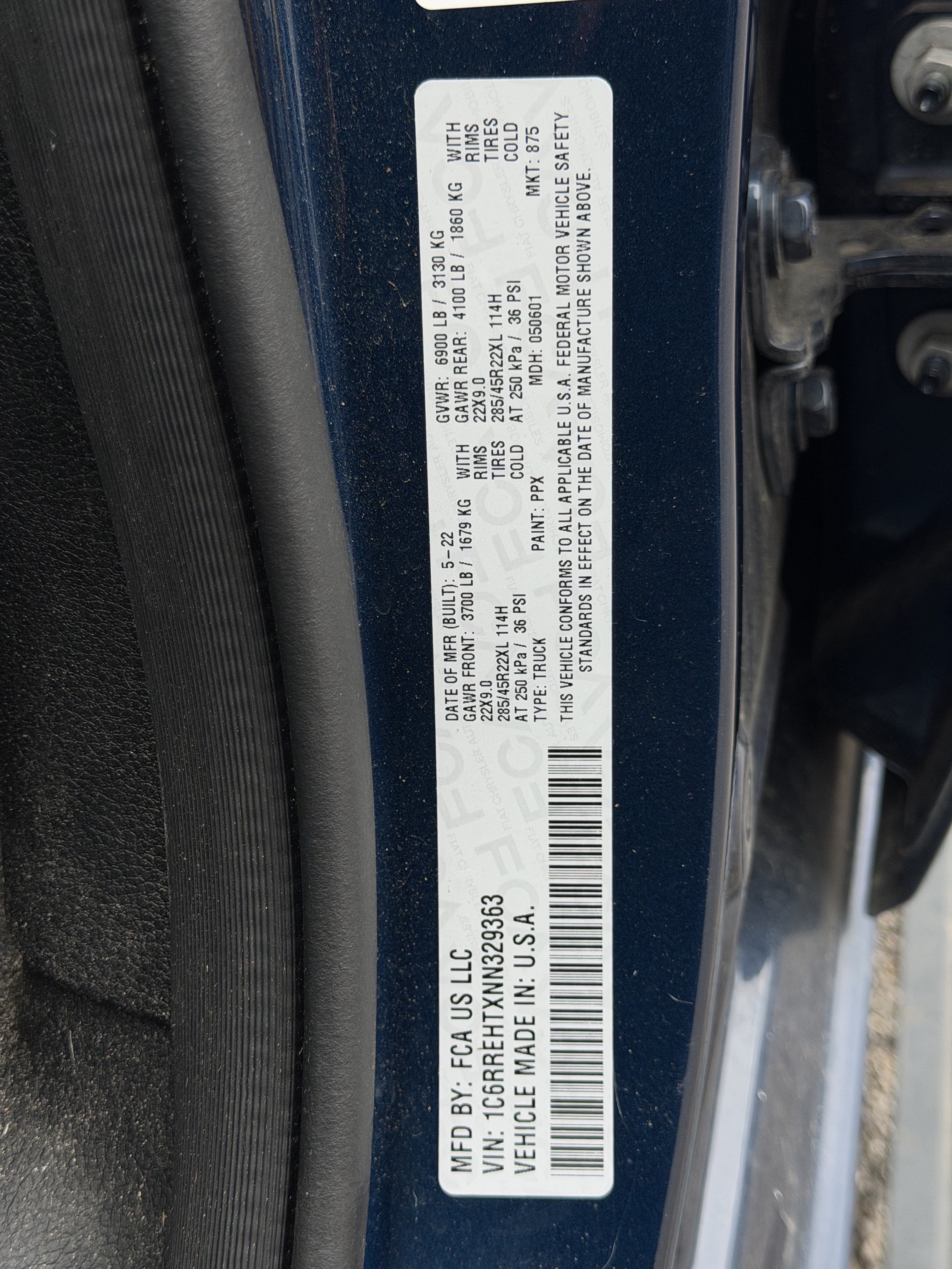 Used 2022 RAM 1500 Limited w/ Bed Utility Group RWD image 17