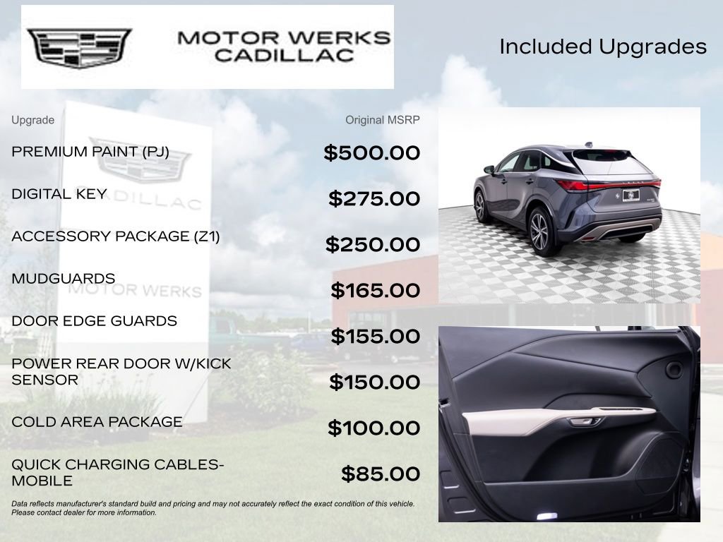 Used 2024 Lexus RX 350 Premium w/ Accessory Package (Z1) AWD/4WD image 9