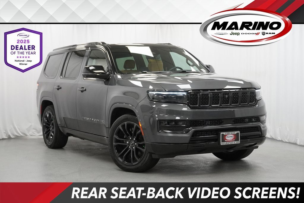 Certified 2024 Jeep Grand Wagoneer Series III w/ Rear Seat Video Group 1