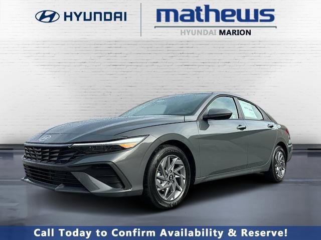 New 2026 Hyundai Elantra Blue