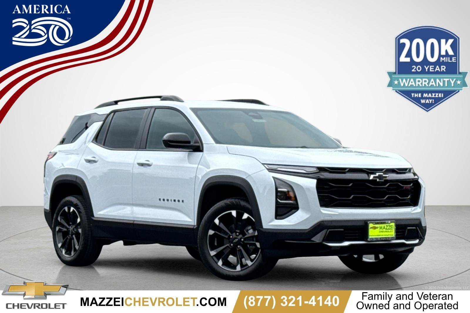 New 2026 Chevrolet Equinox RS w/ Convenience Package III FWD image 1