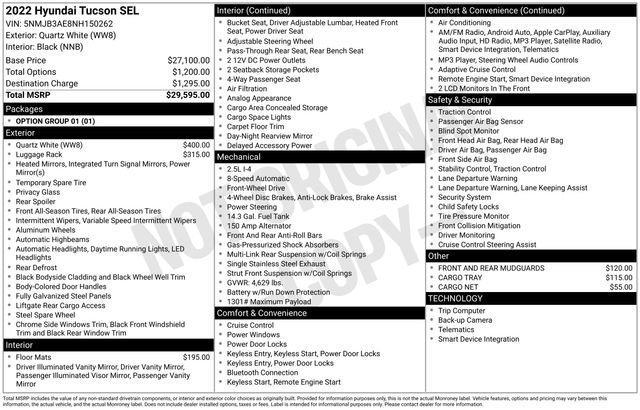 Used 2022 Hyundai Tucson SEL image 7