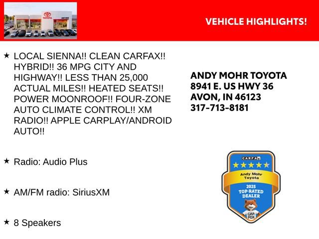 Used 2022 Toyota Sienna XLE FWD video 2