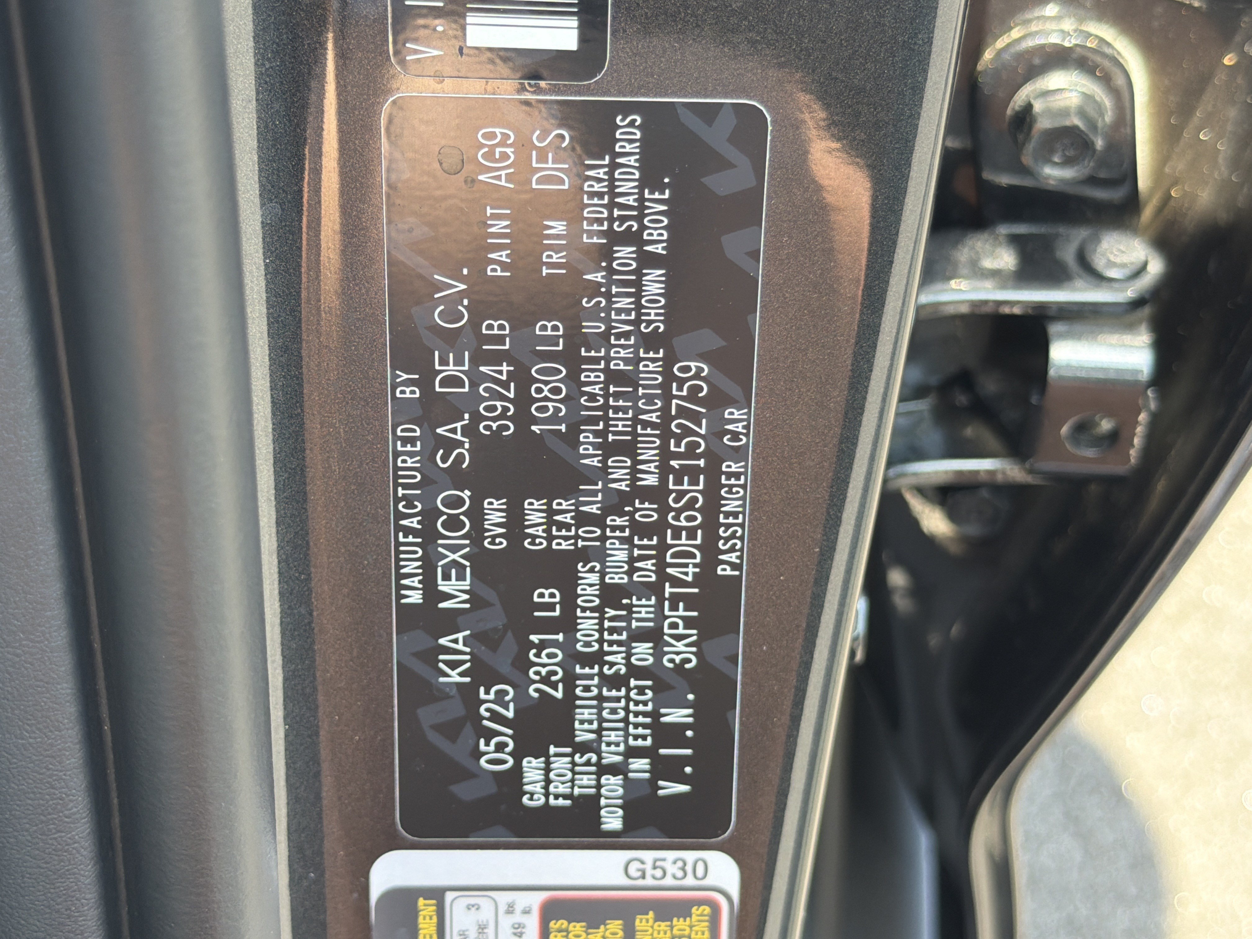 Certified 2025 Kia K4 FWD image 34