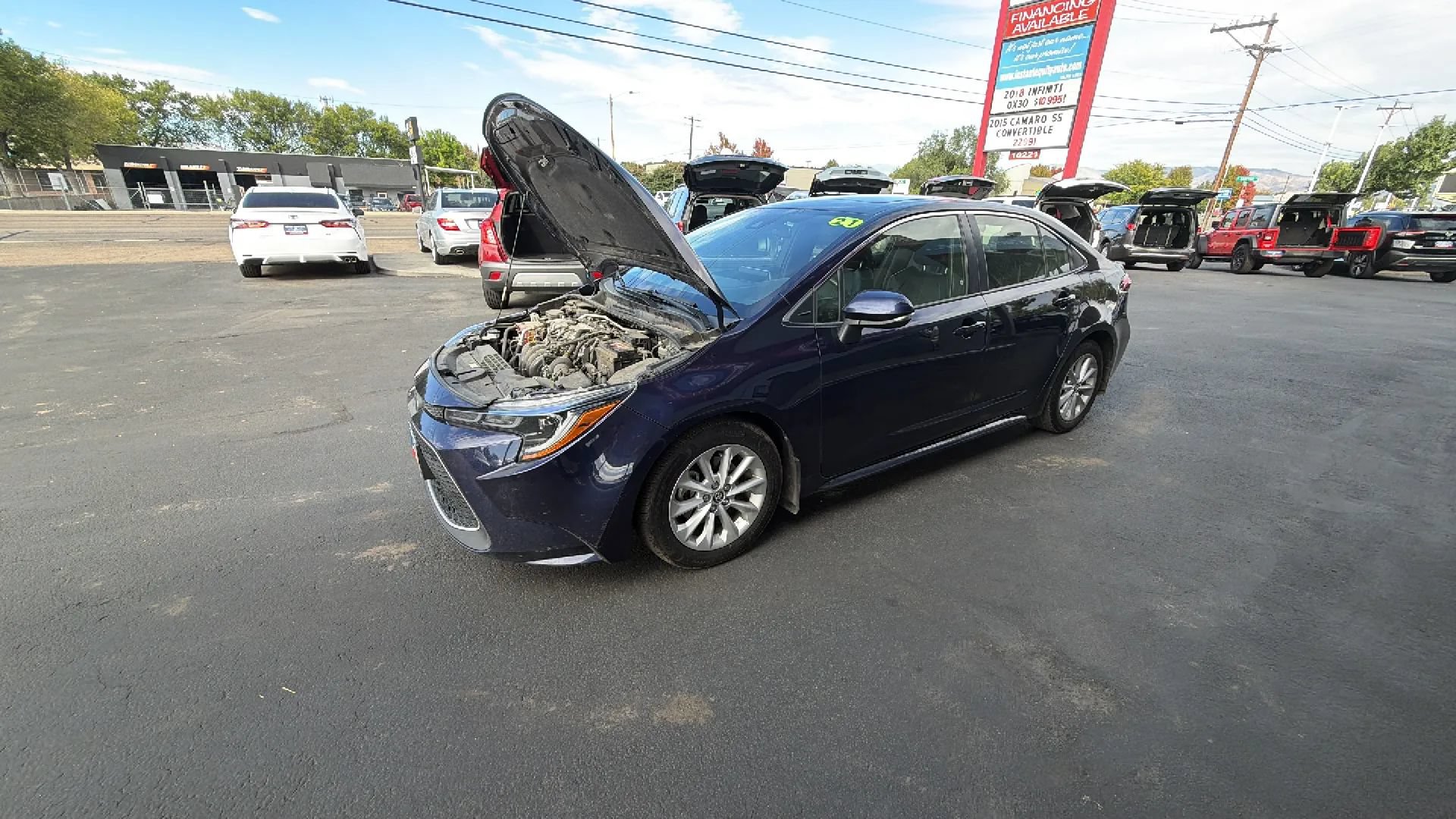 Used 2021 Toyota Corolla XLE w/ Carpet Mat Package (TMS) FWD image 10