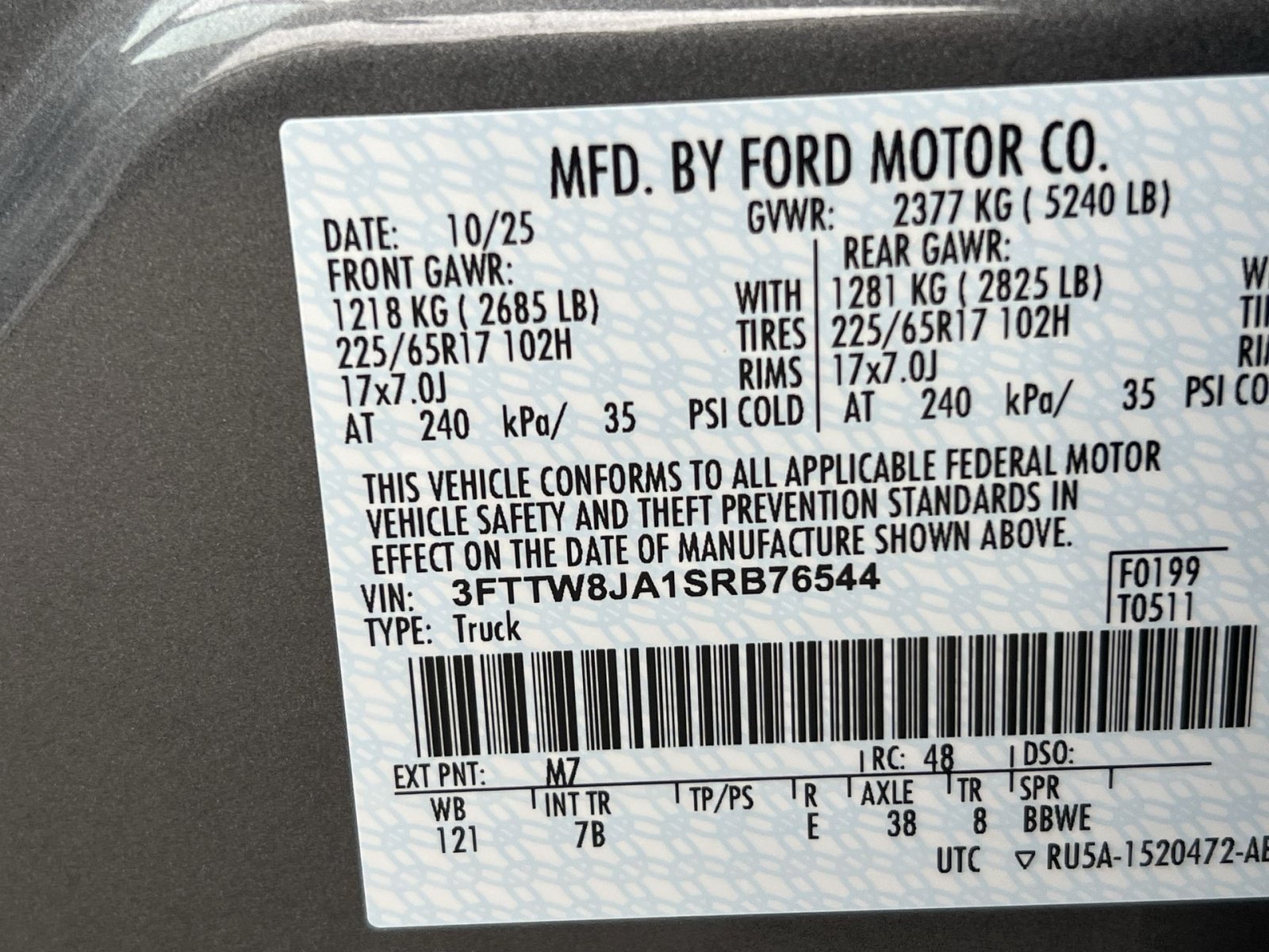 New 2025 Ford Maverick XLT w/ XLT Luxury Package AWD/4WD image 35