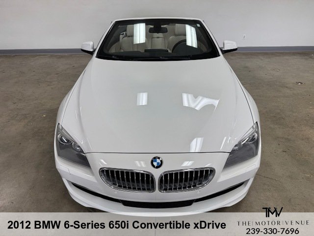 Used 2012 BMW 650i xDrive Convertible AWD/4WD image 21