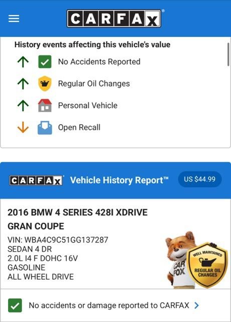 Used 2016 BMW 428i Gran Coupe xDrive image 33