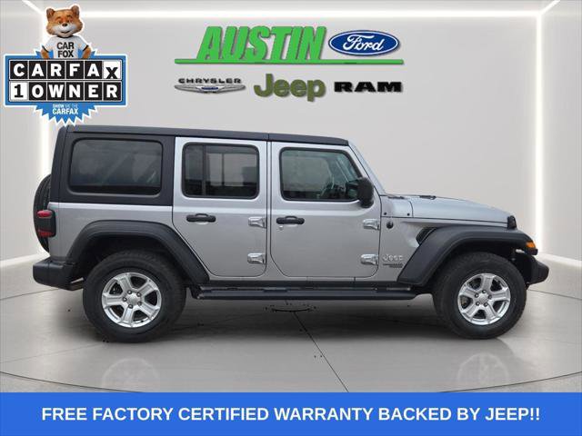 Certified 2018 Jeep Wrangler Unlimited Sport S image 14