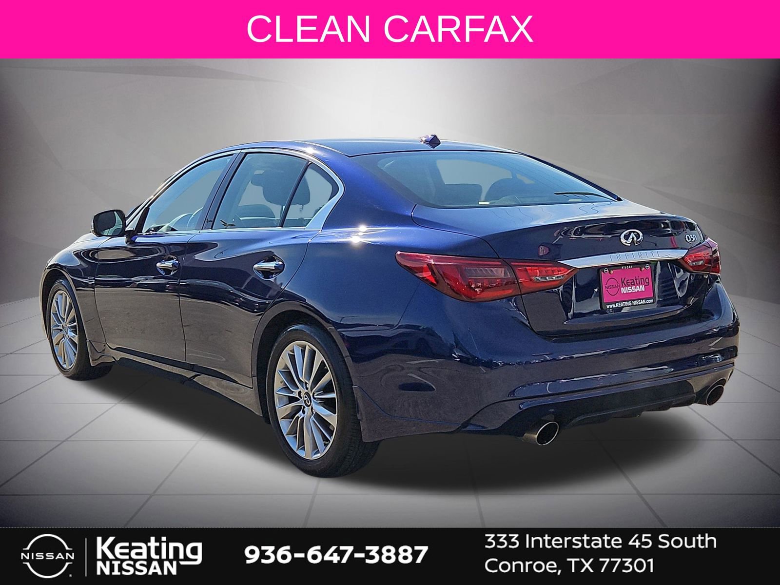 Used 2024 INFINITI Q50 Luxe w/ Cargo Package image 5