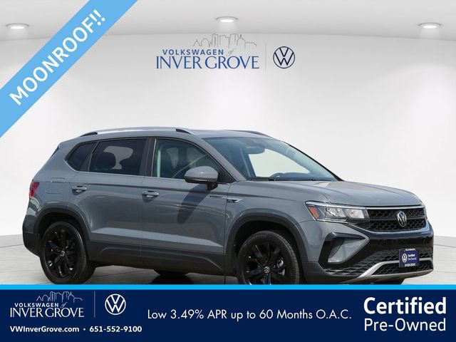 Certified 2023 Volkswagen Taos SE w/ Panoramic Sunroof Package AWD/4WD image 1