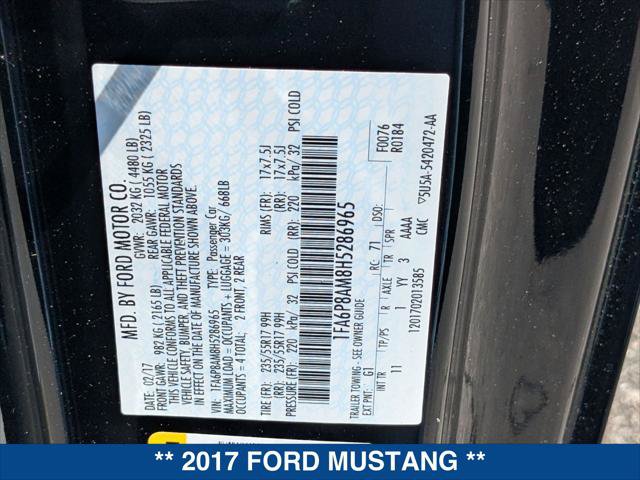 Used 2017 Ford Mustang Coupe RWD image 24