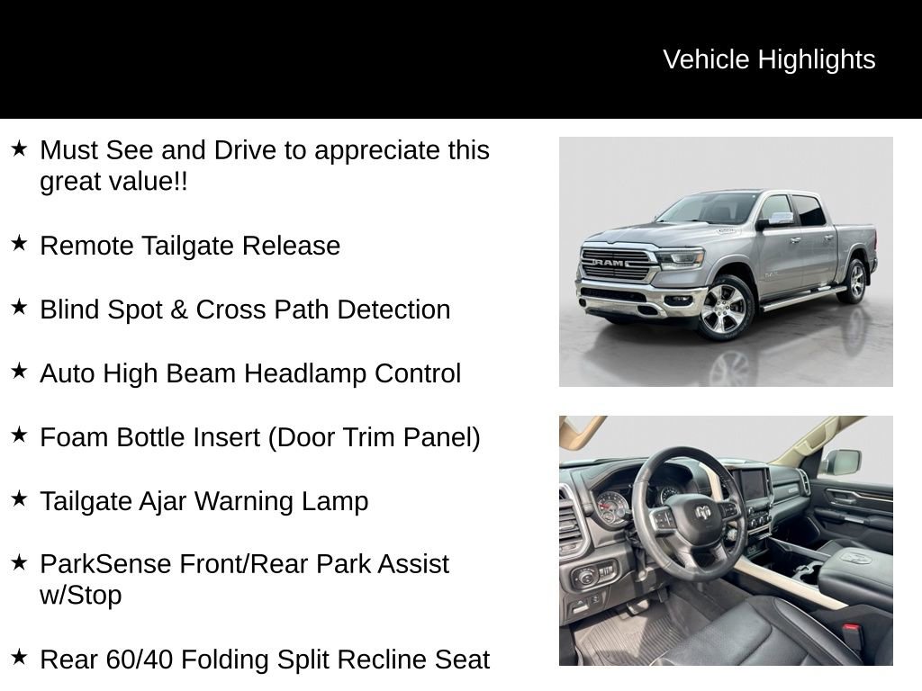 Used 2020 RAM 1500 Laramie AWD/4WD image 21