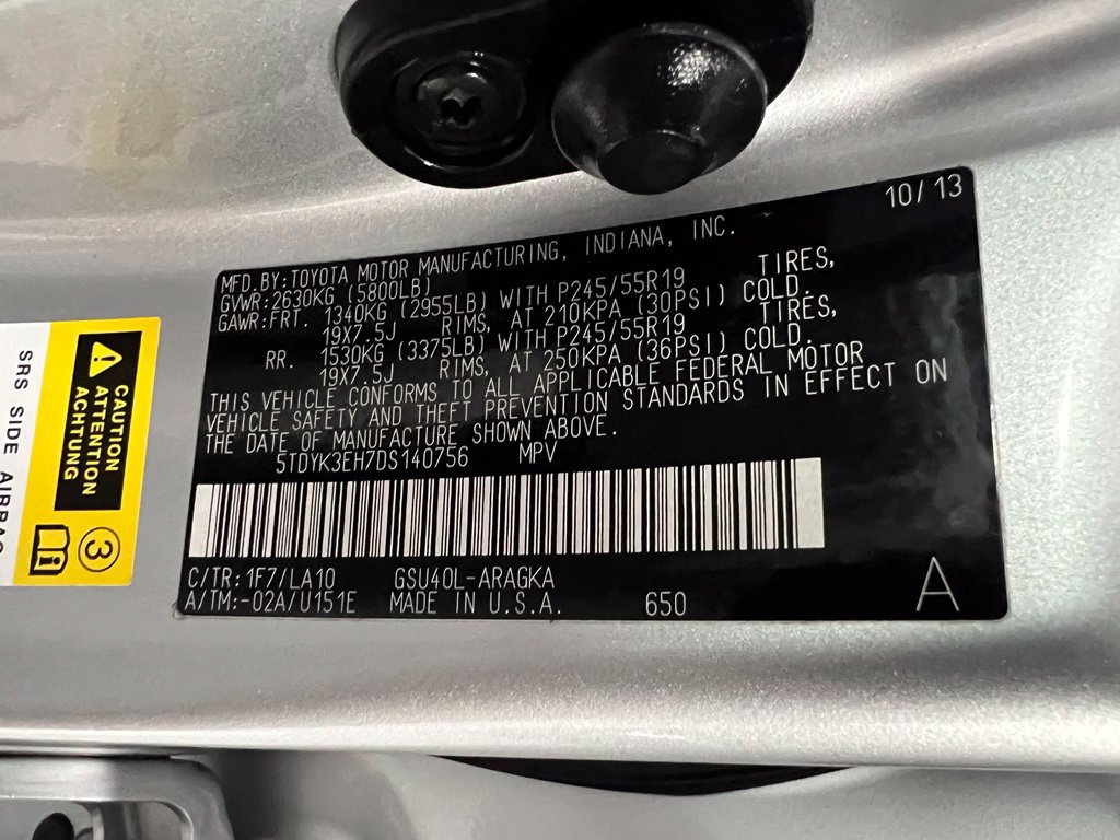 Used 2013 Toyota Highlander Limited FWD image 51
