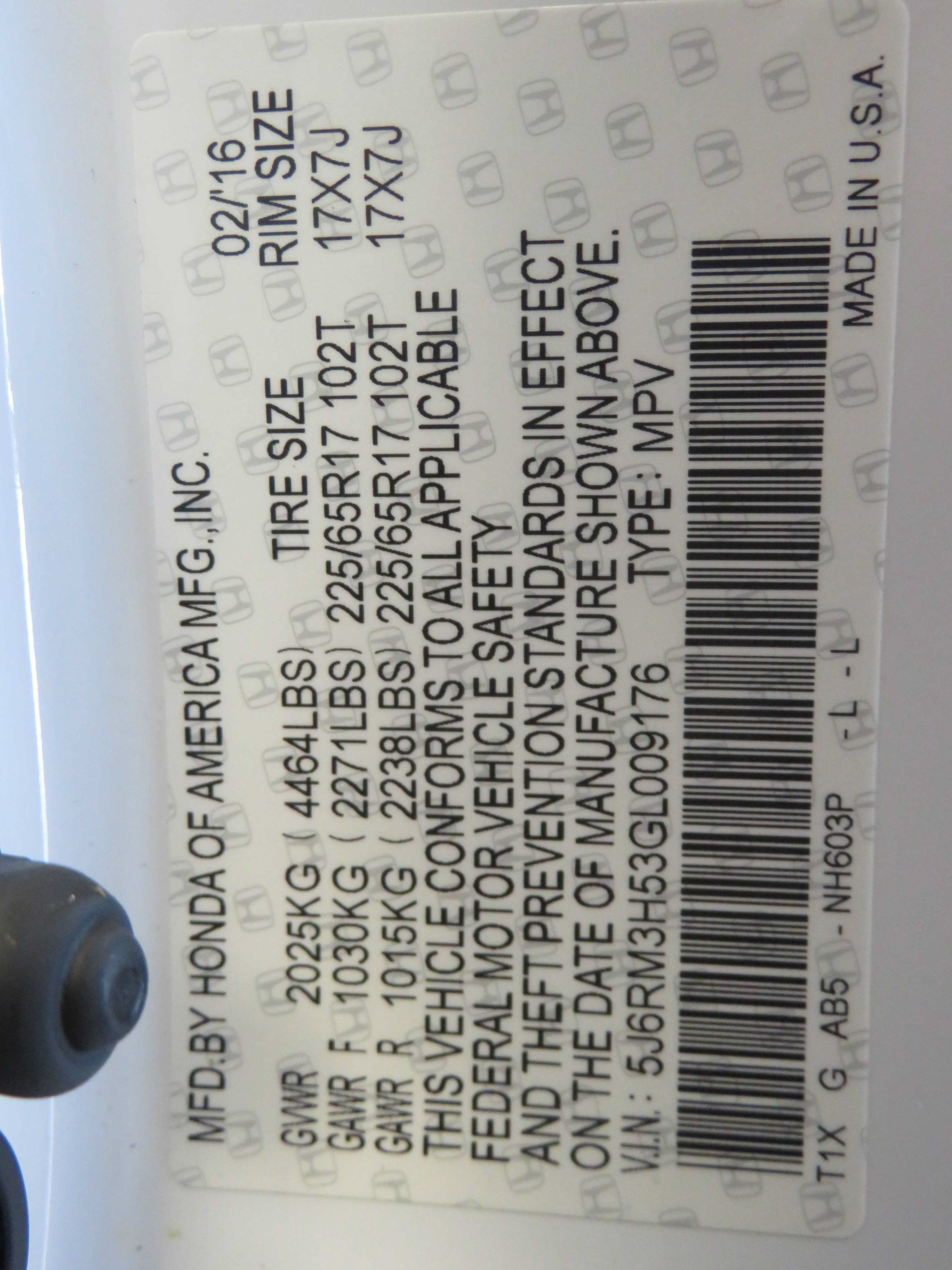 Used 2016 Honda CR-V EX image 72