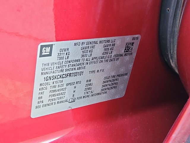 Used 2015 Chevrolet Tahoe LTZ AWD/4WD image 28