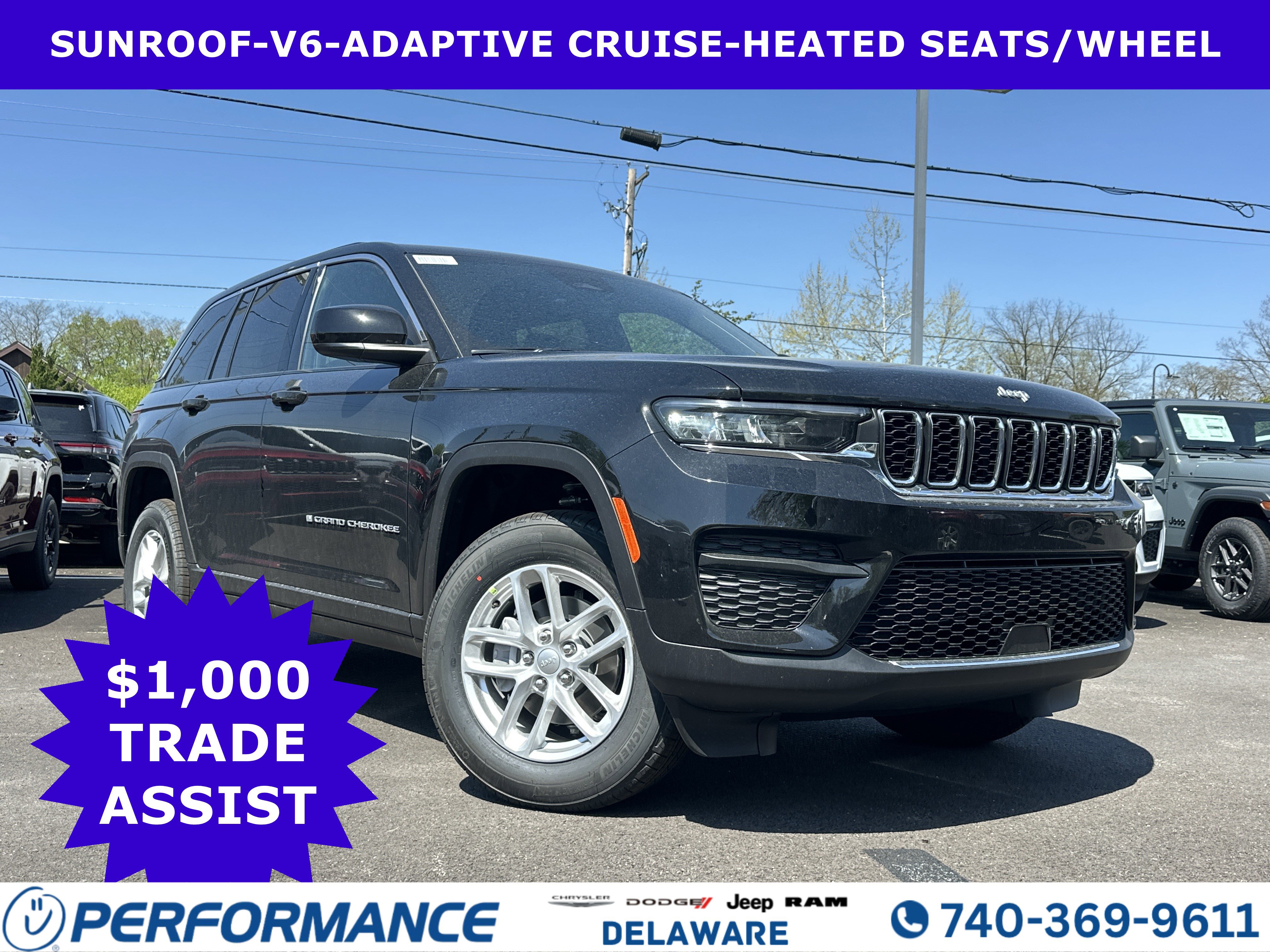 New 2026 Jeep Grand Cherokee Laredo AWD/4WD image 1