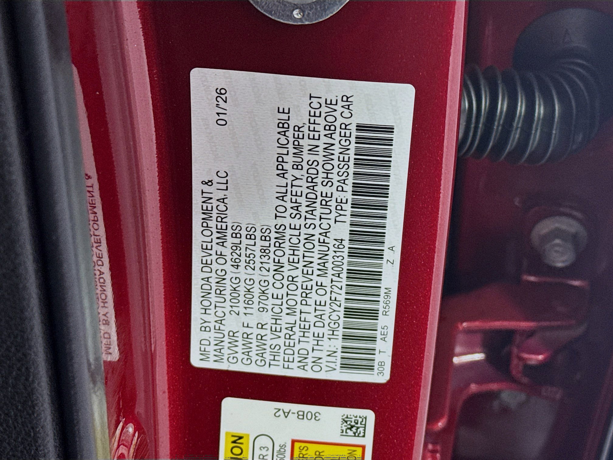 New 2026 Honda Accord Sport image 32