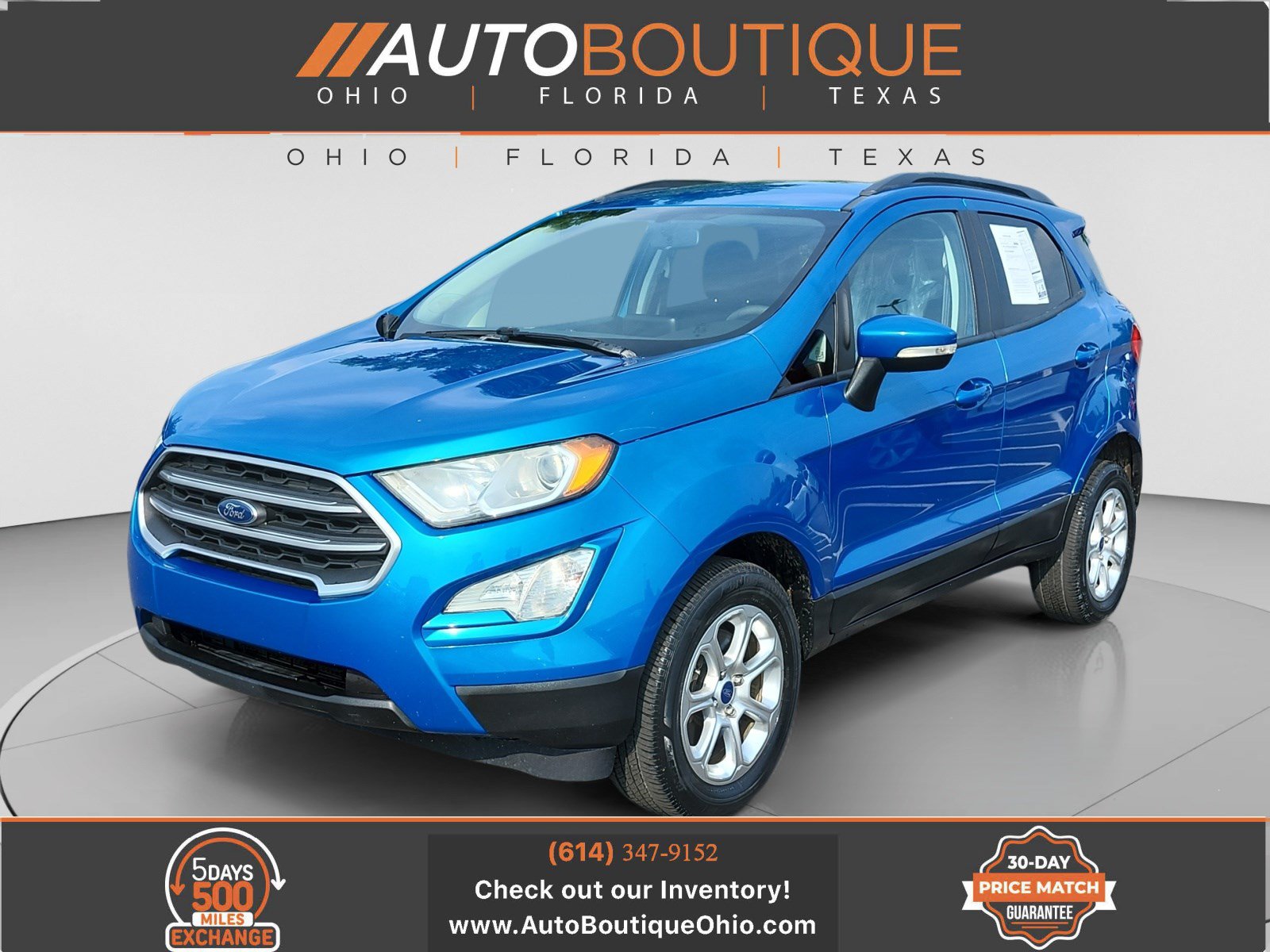 Used 2020 Ford EcoSport SE w/ SE Convenience Package AWD/4WD image 1