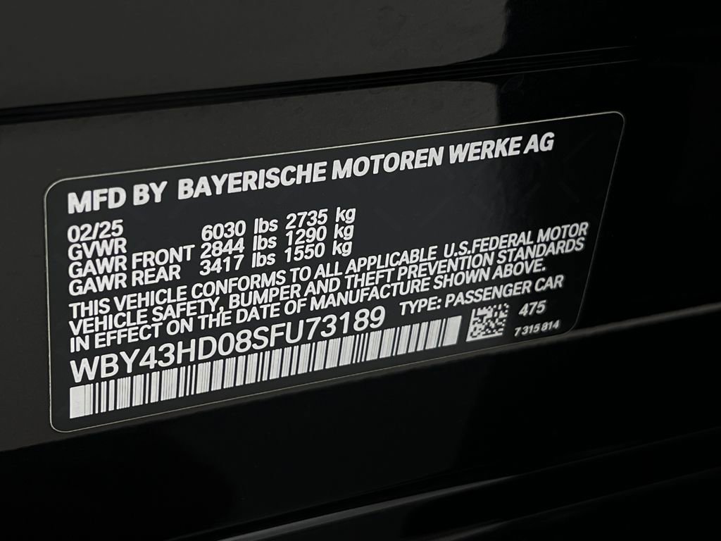 Certified 2025 BMW i4 xDrive40i w/ M Sport Package image 26