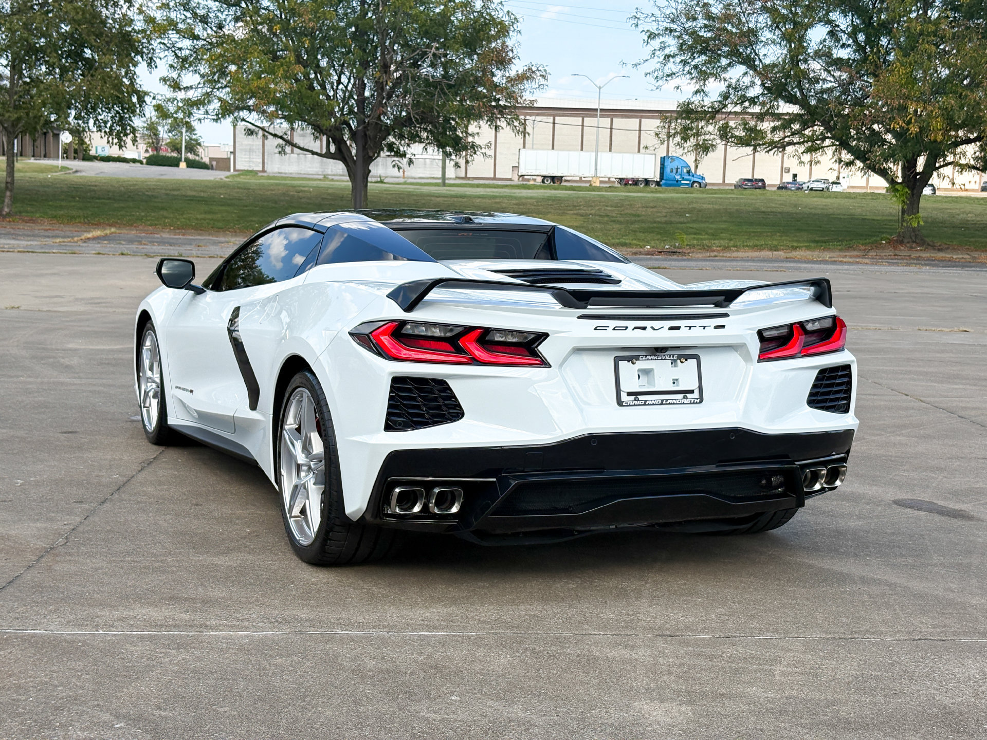 Used 2023 Chevrolet Corvette Stingray Premium Conv w/ Z51 Performance Package RWD image 8
