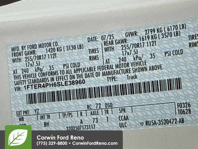 New 2025 Ford Ranger XL w/ Trailer Tow Package image 31