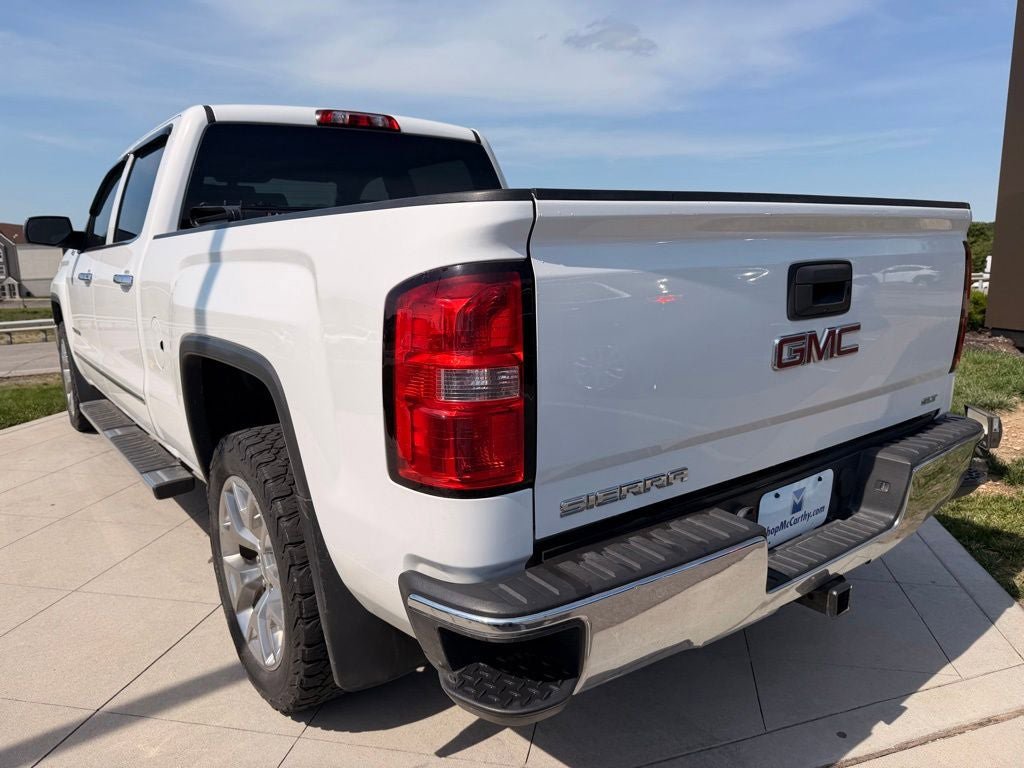 Used 2015 GMC Sierra 1500 SLT w/ SLT Crew Cab Value Package AWD/4WD image 3