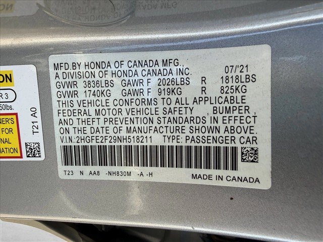 Used 2022 Honda Civic LX image 25